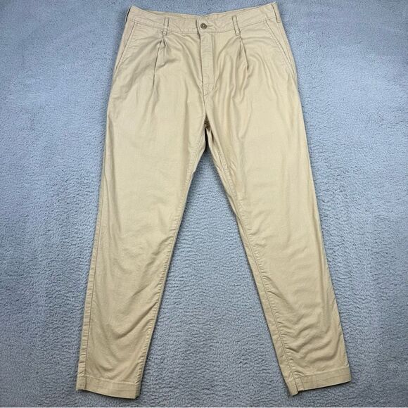 Levis 514‎ Pants 31x34 Beige Khakis Straight Leg Slacks Business Casual 32x29* - Picture 1 of 14